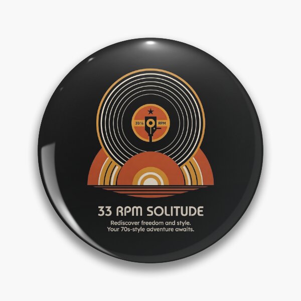 Item preview, 33 RPM Solitude Vinyl Record Vintage Music Retro Audio designed and sold by SplashTastic.