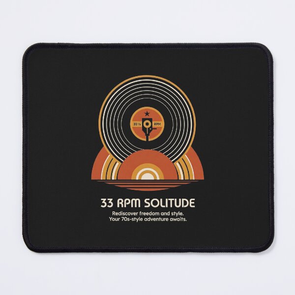 Item preview, 33 RPM Solitude Vinyl Record Vintage Music Retro Audio designed and sold by SplashTastic.