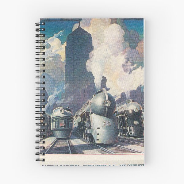 Item preview, Vintage Art Deco Train New York City designed and sold by walterswan.