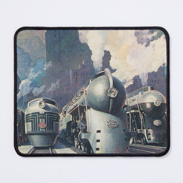 Item preview, Vintage Art Deco Train New York City designed and sold by walterswan.