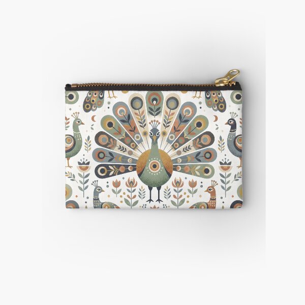 Item preview, The Illustration of Colorful, Cute Peacock designed and sold by Pim-Crystal.