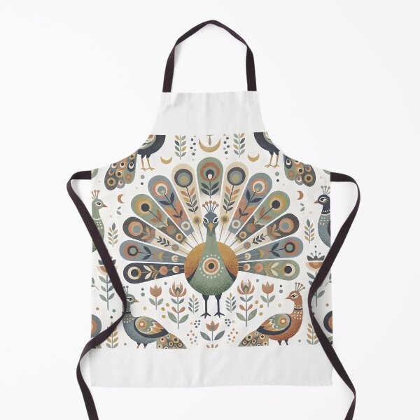 Item preview, The Illustration of Colorful, Cute Peacock designed and sold by Pim-Crystal.