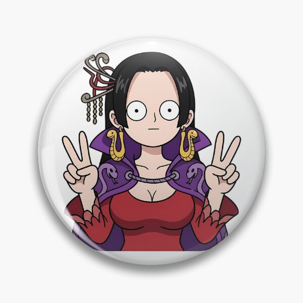 Item preview, Boa Hancock One Piece Purple Cape Double Peace designed and sold by earlobejerk.