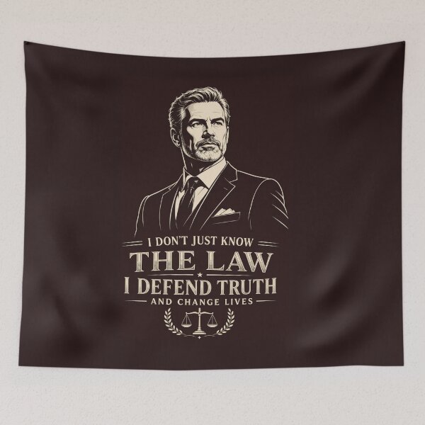 Item preview, Lawyer Truth Defender Shirt | Attorney Graphic Tee | Trial Lawyer T-Shirt | Justice Apparel | Law School Gift | Vintage Legal Profession Design designed and sold by EIPTOW.