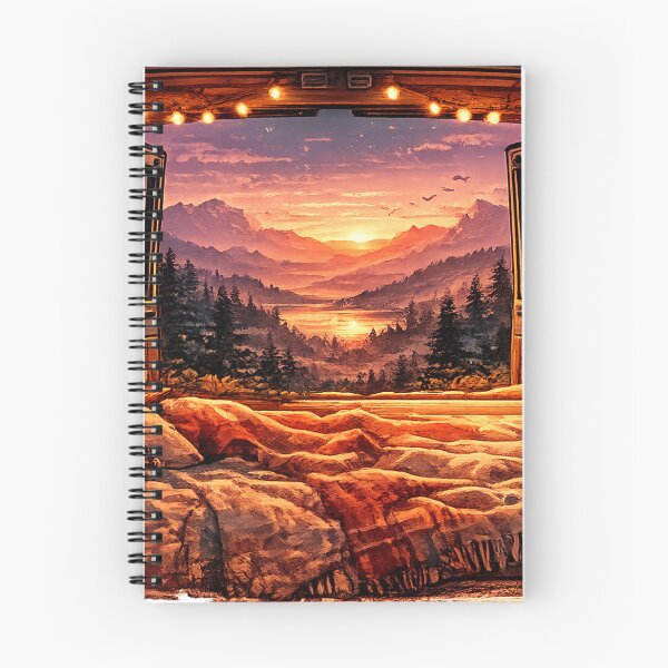 Item preview, Cozy Van Sunset Mountain View designed and sold by AnalogDream.
