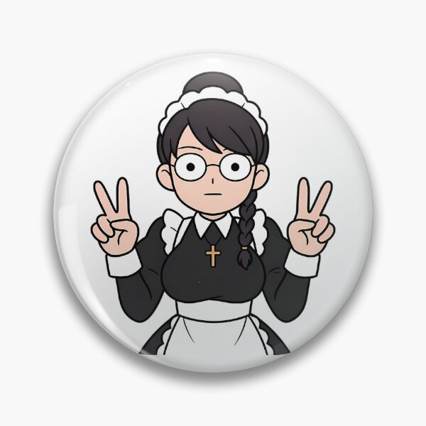 Item preview, Roberta Black Lagoon Maid Peace Pose Anime Girl designed and sold by earlobejerk.