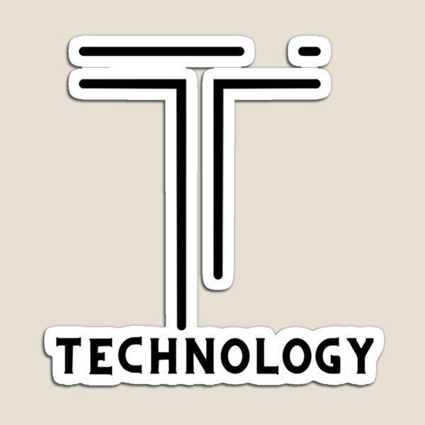 Item preview, Letra de tecnología t logotipo de tecnología t designed and sold by Black Owl Creatives.