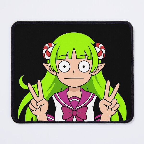 Item preview, Clara Valac Iruma Kun Green Hair School Uniform Peace designed and sold by earlobejerk.
