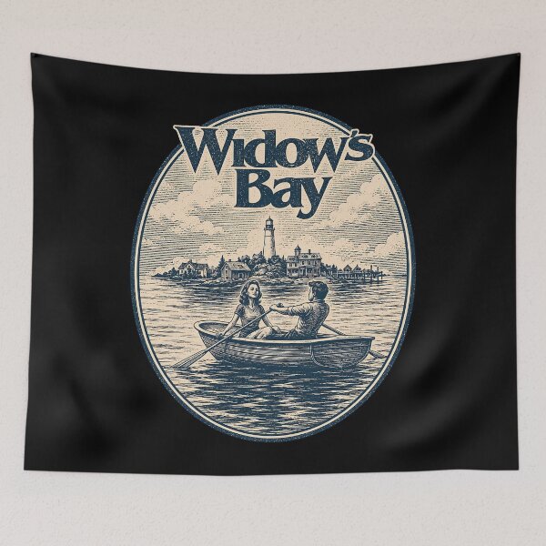 Item preview, Widows Bay Cursed Town Vintage Travel, Widows Bay Horror Comedy TV Series designed and sold by P55Ayers.