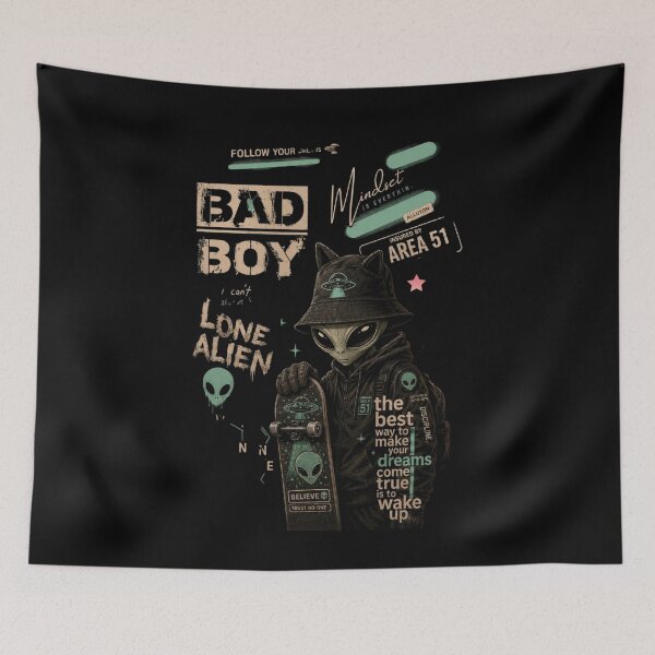 Item preview, RESIDENT ALIEN designed and sold by ALL ART .