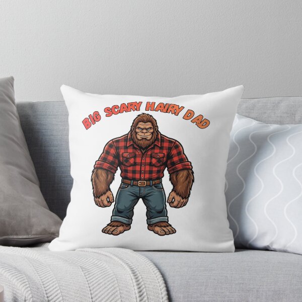 Item preview, Big Daddy Bigfoot - Cryptidcore Fatherhood as a Big Hairy Man designed and sold by Spank My Yeti.
