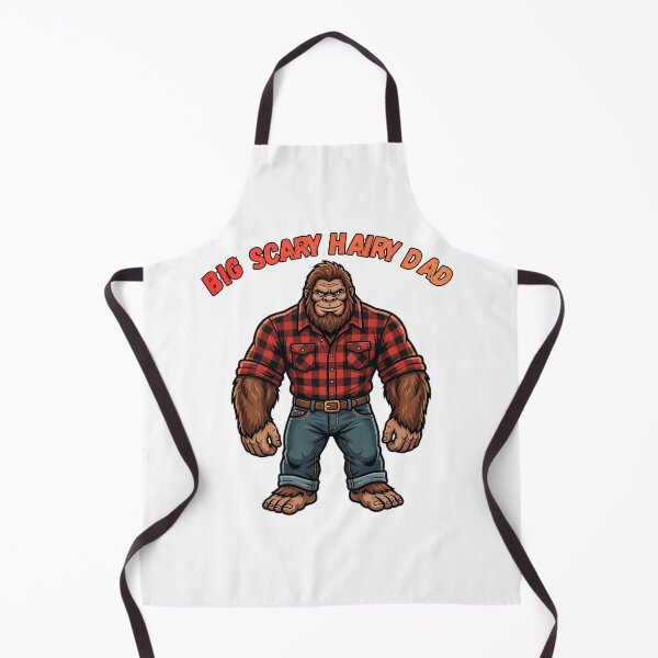 Item preview, Big Daddy Bigfoot - Cryptidcore Fatherhood as a Big Hairy Man designed and sold by Spank My Yeti.