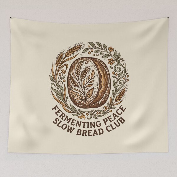 Item preview, Fermenting Peace Slow Bread Club Sourdough Baker designed and sold by SplashTastic.