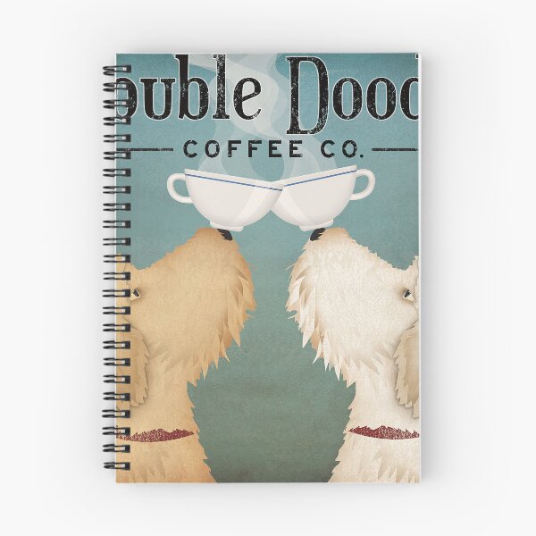 Item preview, Double Doodle Dogs Coffee Vintage designed and sold by colinterrell.