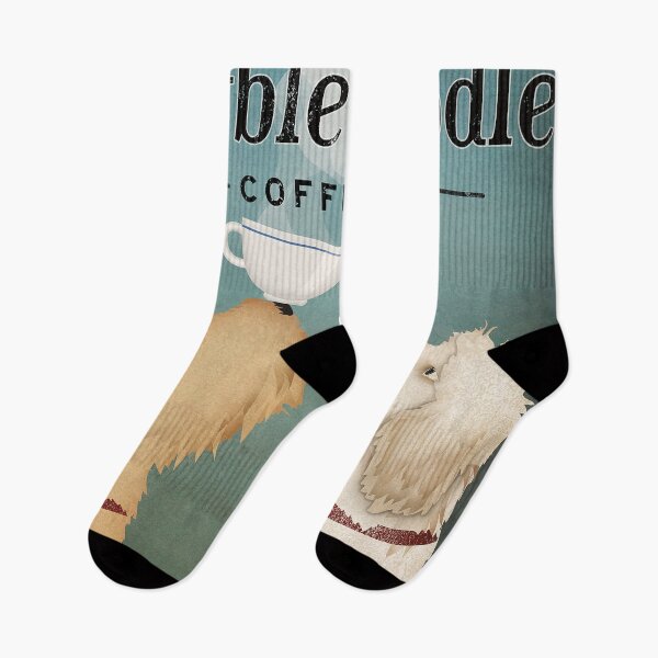 Item preview, Double Doodle Dogs Coffee Vintage designed and sold by colinterrell.