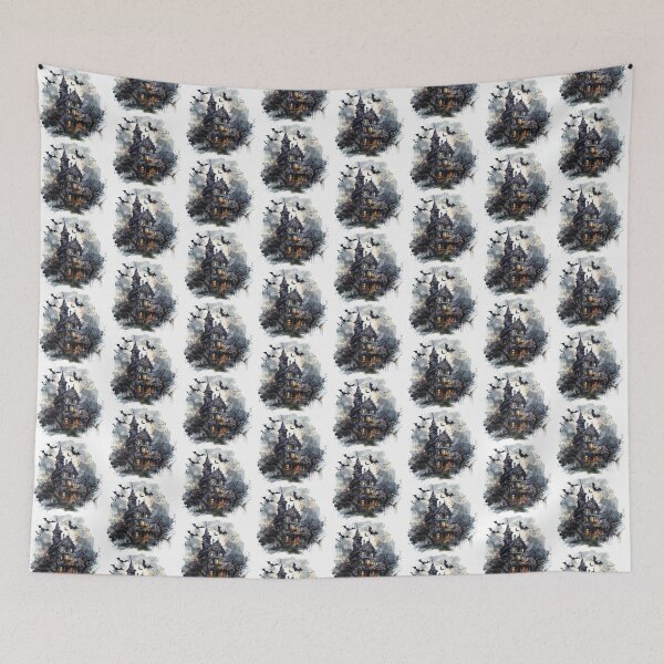 Item preview, Bat Castle| Bat | Cute Gothic Wildlife Art designed and sold by Mandayartstudio.