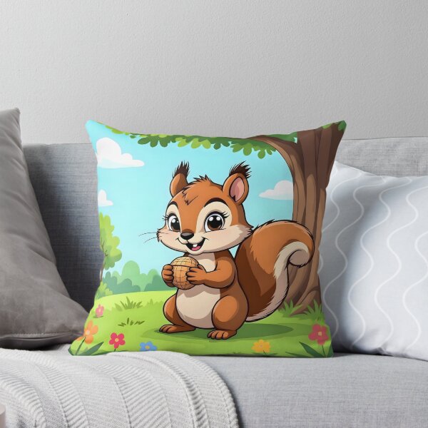 Item preview, Cute Squirrel in Beautiful Forest designed and sold by Pim-Crystal.
