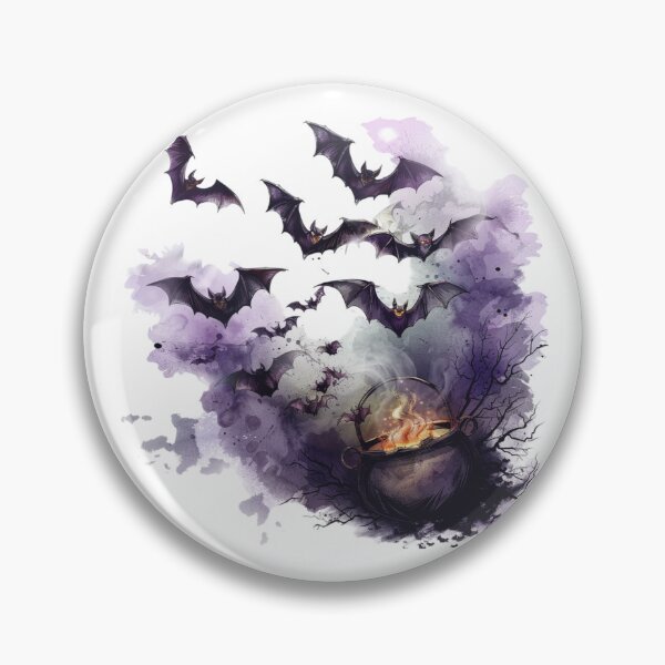 Item preview, Bat Brew | Bat | Cute Gothic Wildlife Art designed and sold by Mandayartstudio.