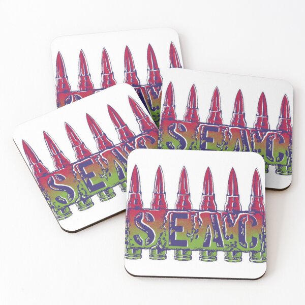 Item preview, SEAC Ammo Belt Heavy Metal designed and sold by MetalheadArt.