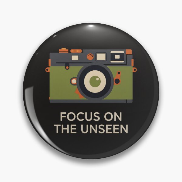 Item preview, Focus On The Unseen Vintage Rangefinder Retro Photography designed and sold by SplashTastic.