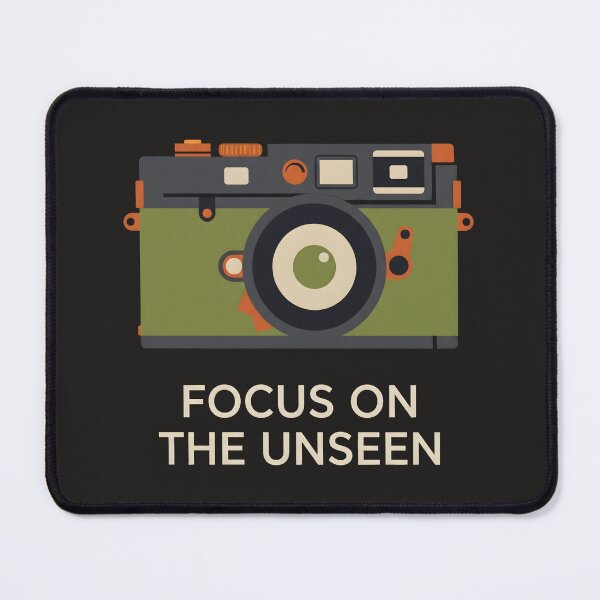 Item preview, Focus On The Unseen Vintage Rangefinder Retro Photography designed and sold by SplashTastic.