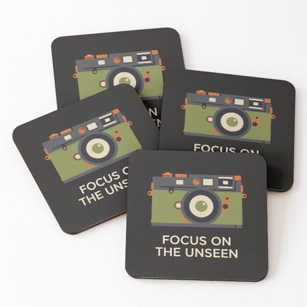 Item preview, Focus On The Unseen Vintage Rangefinder Retro Photography designed and sold by SplashTastic.