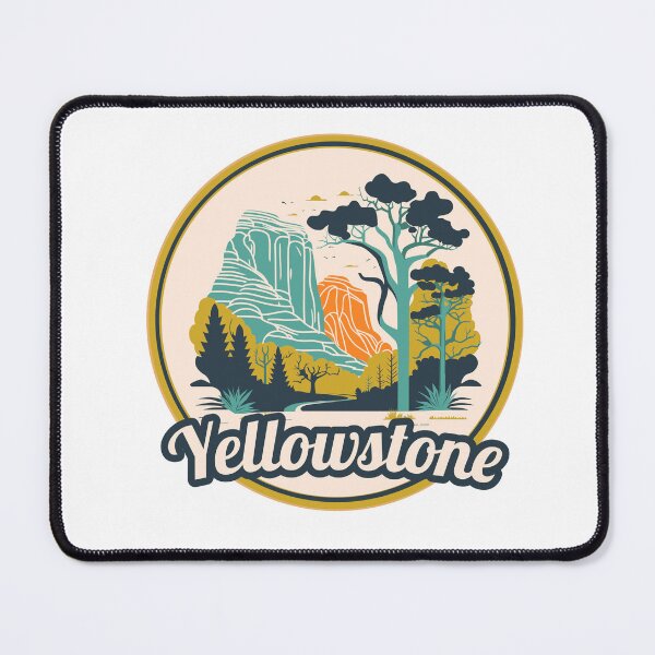 Item preview, Yellowstone National State Park Classic T-shirt Sticker designed and sold by ThinkNature!.