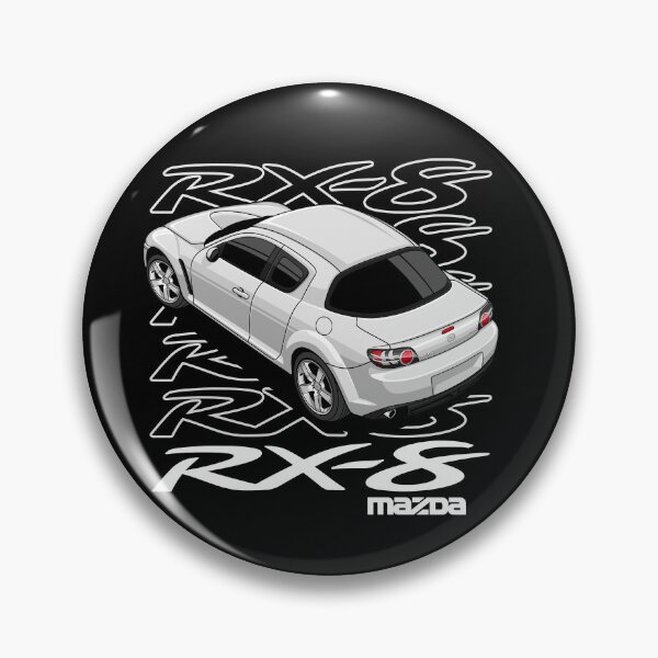 Item preview, Mazda RX8 Series 1 White designed and sold by vektoranda.