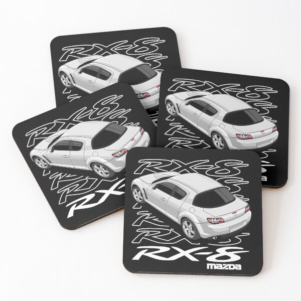Item preview, Mazda RX8 Series 1 White designed and sold by vektoranda.