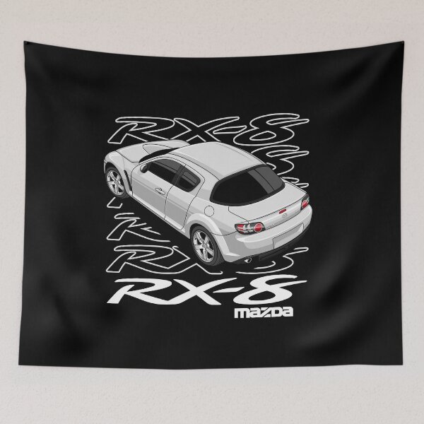 Item preview, Mazda RX8 Series 1 White designed and sold by vektoranda.