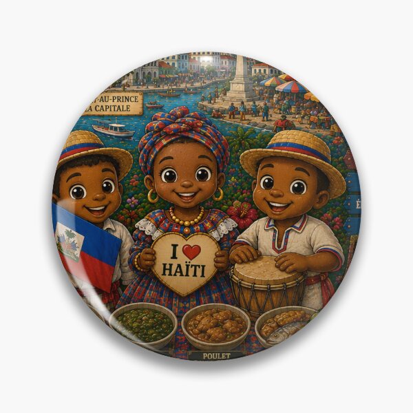Item preview, Haiti Port-au-Prince – Courage, Culture and Pride designed and sold by Cifi64.