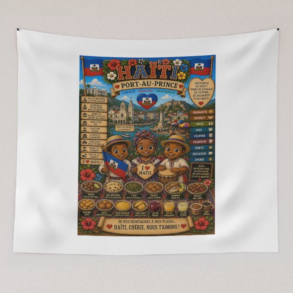 Item preview, Haiti Port-au-Prince – Courage, Culture and Pride designed and sold by Cifi64.