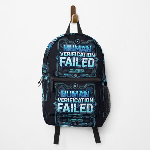 Item preview, Human Verification Failed – Robot Detected designed and sold by Bhaskar Digital Art.