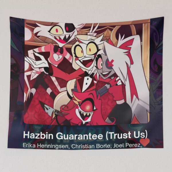 Item preview, Hazbin Guarantee (Trust Us) - The Hotel (Song) designed and sold by JustABrokeFan.