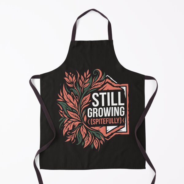 Item preview, Still Growing Spitefully Botanical Typography Retro Floral designed and sold by SplashTastic.