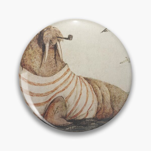 Artikelvorschau, Vintage Walrus Sailor Pfeife Ozean entworfen und verkauft von chaddillard.