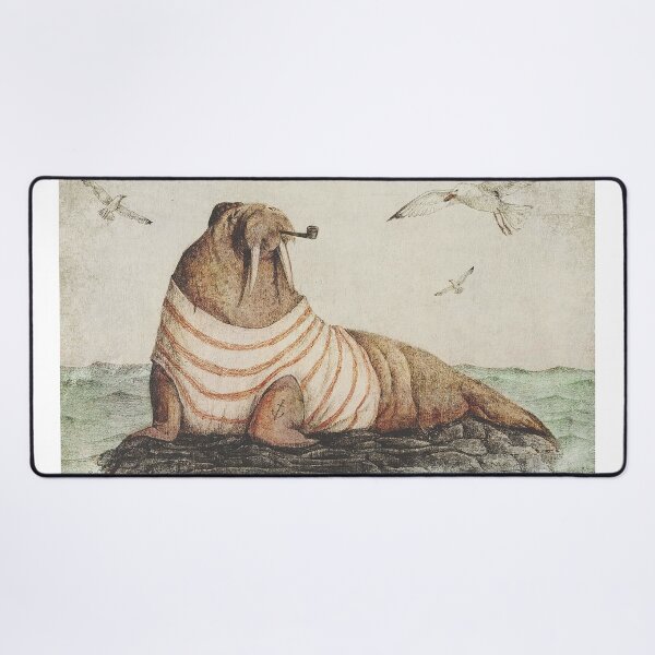 Item preview, Vintage Walrus Sailor Pipe Ocean designed and sold by chaddillard.