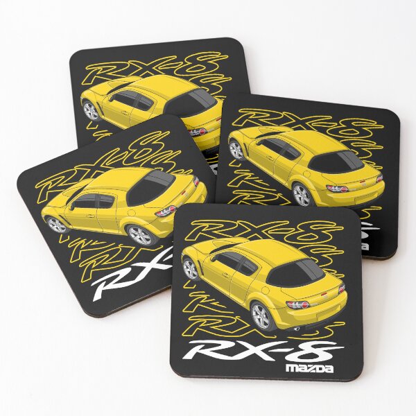 Item preview, Mazda RX8 Series 1 Yellow designed and sold by vektoranda.