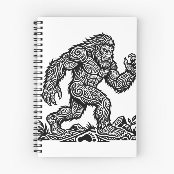 Item preview, Neo Tribal Bigfoot - New Age Sasquatch Cryptidcore Design designed and sold by Spank My Yeti.