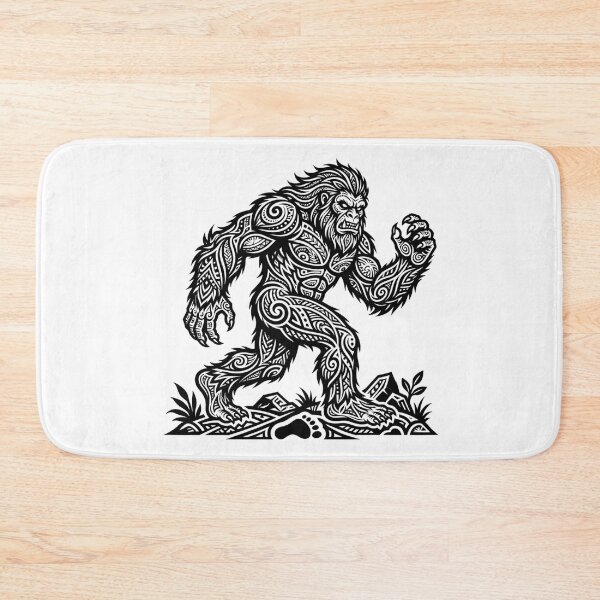 Item preview, Neo Tribal Bigfoot - New Age Sasquatch Cryptidcore Design designed and sold by Spank My Yeti.