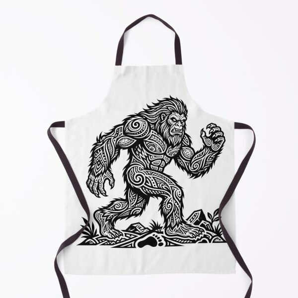 Item preview, Neo Tribal Bigfoot - New Age Sasquatch Cryptidcore Design designed and sold by Spank My Yeti.