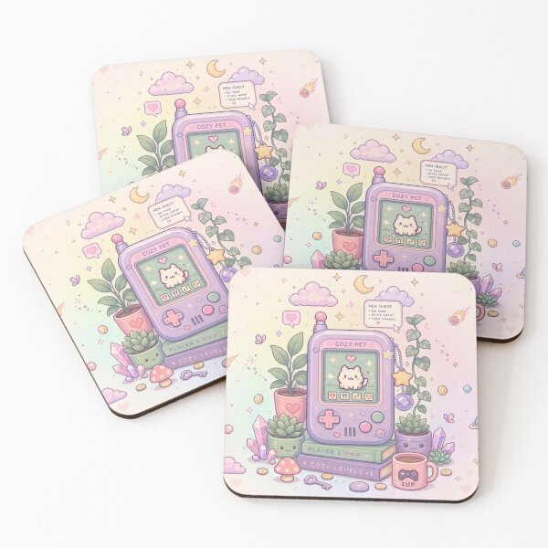 Item preview, Cozy Pixel Art Gaming Vibes / Kawaii Retro Console & Virtual Pet Aesthetic designed and sold by LunaStoreArt.