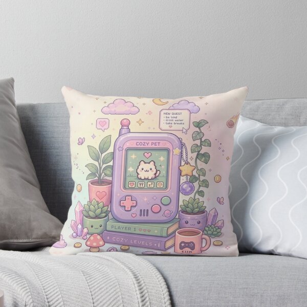 Item preview, Cozy Pixel Art Gaming Vibes / Kawaii Retro Console & Virtual Pet Aesthetic designed and sold by LunaStoreArt.