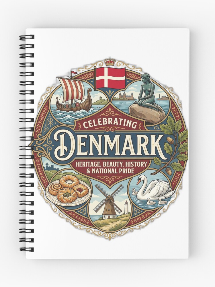 Thumbnail 1 of 3, Journal, Denmark designed and sold by FunFitsFactory.