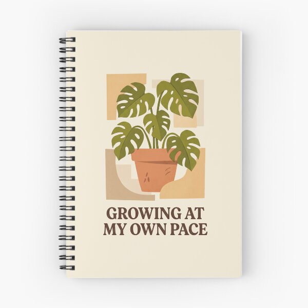 Item preview, Growing At My Own Pace Monstera Terracotta Plant Parent designed and sold by SplashTastic.