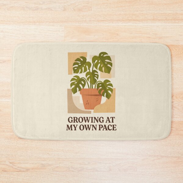Item preview, Growing At My Own Pace Monstera Terracotta Plant Parent designed and sold by SplashTastic.