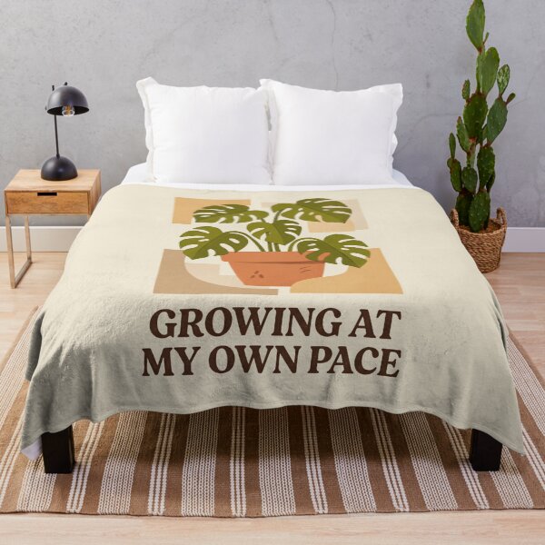Item preview, Growing At My Own Pace Monstera Terracotta Plant Parent designed and sold by SplashTastic.
