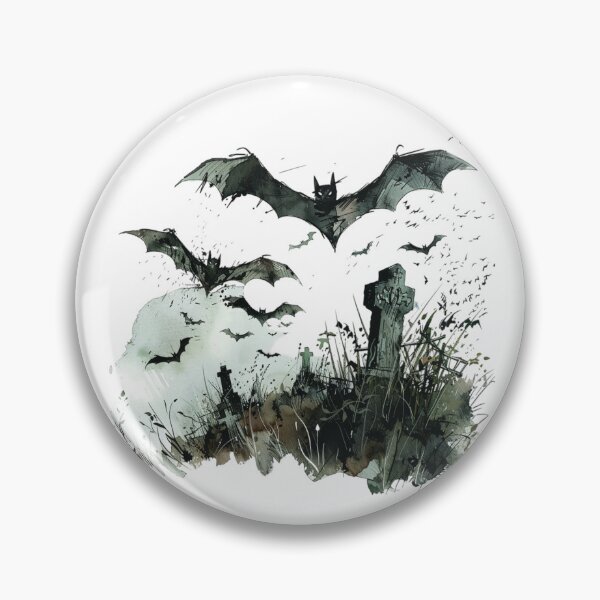 Item preview, Bat | Bat | Cute Gothic Wildlife Art designed and sold by Mandayartstudio.