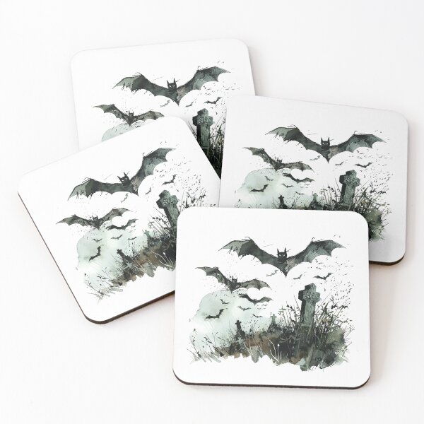 Item preview, Bat | Bat | Cute Gothic Wildlife Art designed and sold by Mandayartstudio.