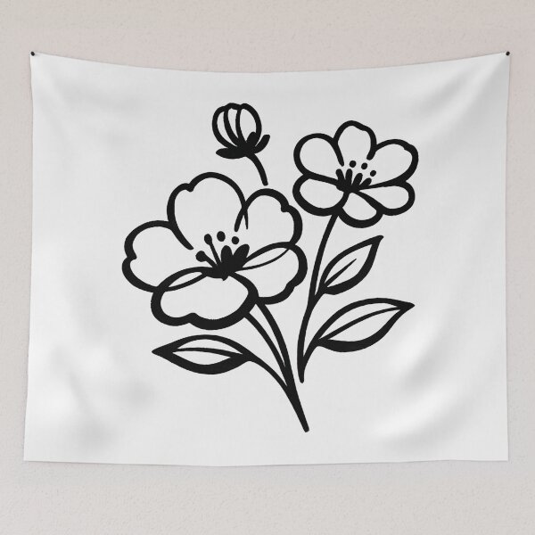 Item preview, Black Flower  designed and sold by GraphicsClub.